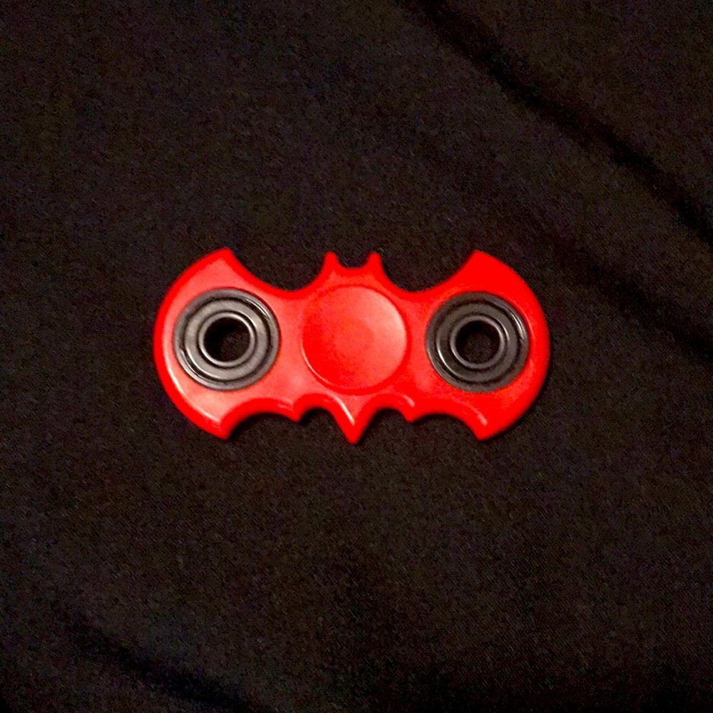 Cute red figet spinner